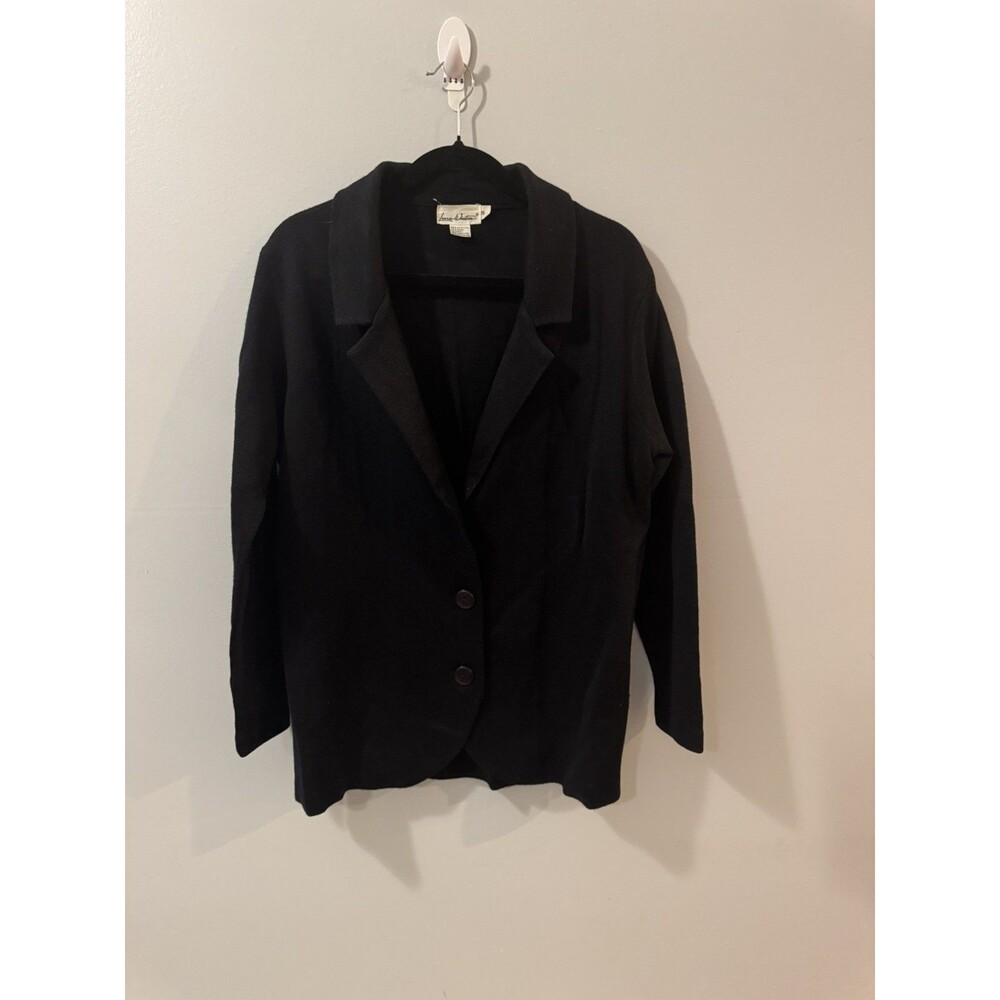 Vintage Laura Winston Women Sweater Wool Cardigan Gramacore Small